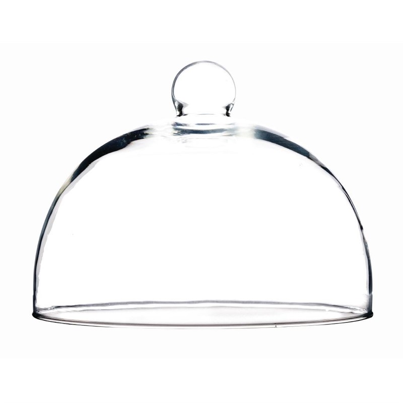 Speiseglocke Glas 21cm
